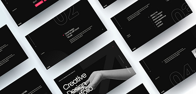 MINIMALIST MONOCHROME CREATIVE PRESENTATION DESIGN ppt design