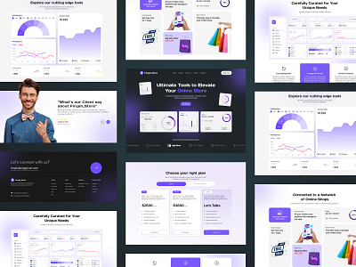 Sales Landing page agency agency landing page design firqah firqah lab firqah store landing page landing page design online business online shop online shop landing page online store online tools sales landing page ui uiux