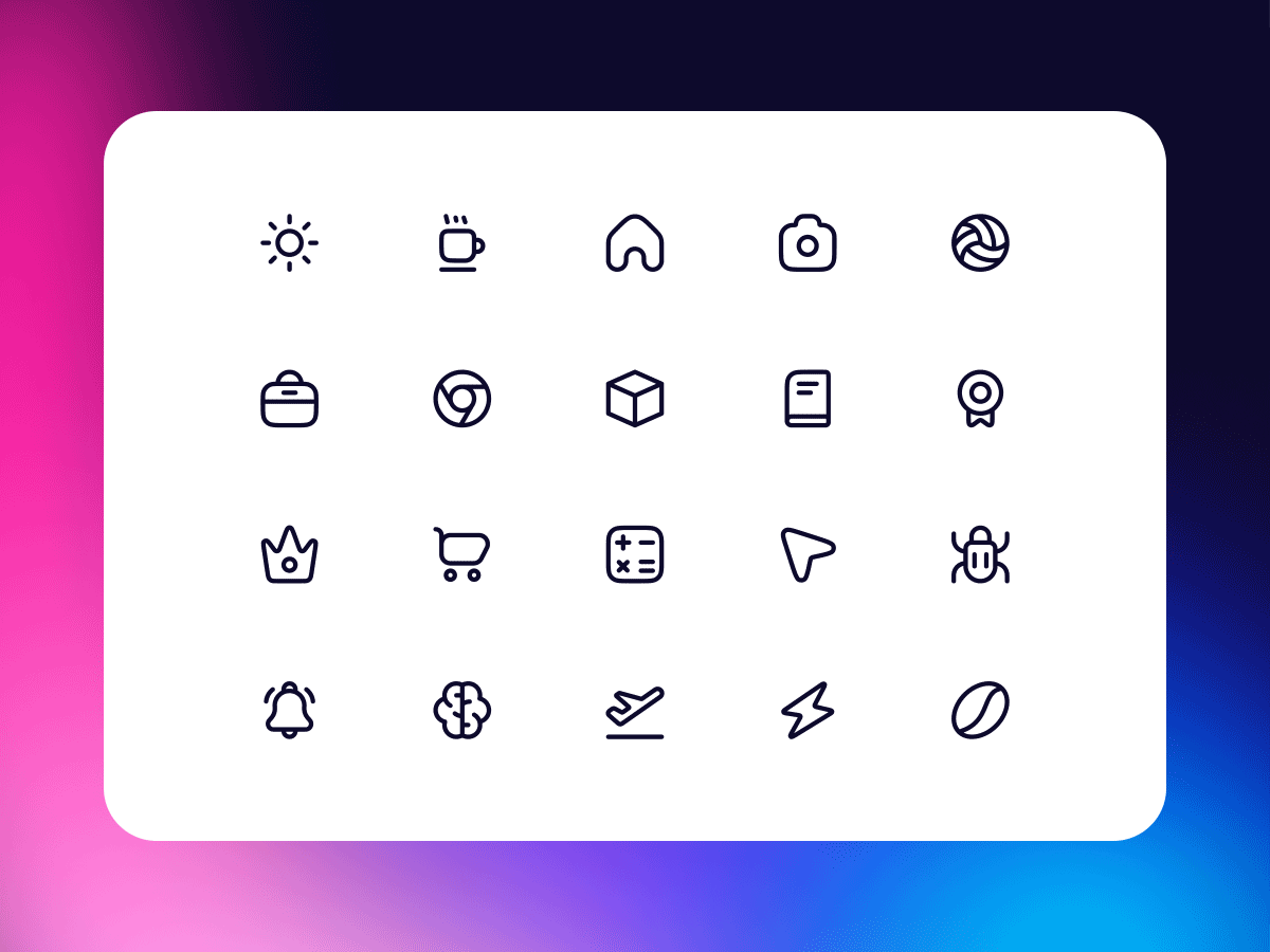 6 icons styles by iconstica icon pack ✨ icon library icon pack icon set icons web icons