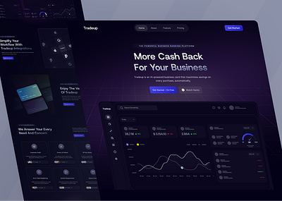 Tradeup Finance Website 2024 3d animation branding creativeportfolio design designoftheday dribbble graphic design homepage homepage design landing page mobiledesign motion graphics portfoliodesign startup startupdesign turjadesign ui webdesign website