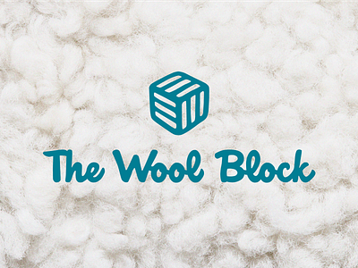 The Wool Block branding design graphic design illustration logo typography vector