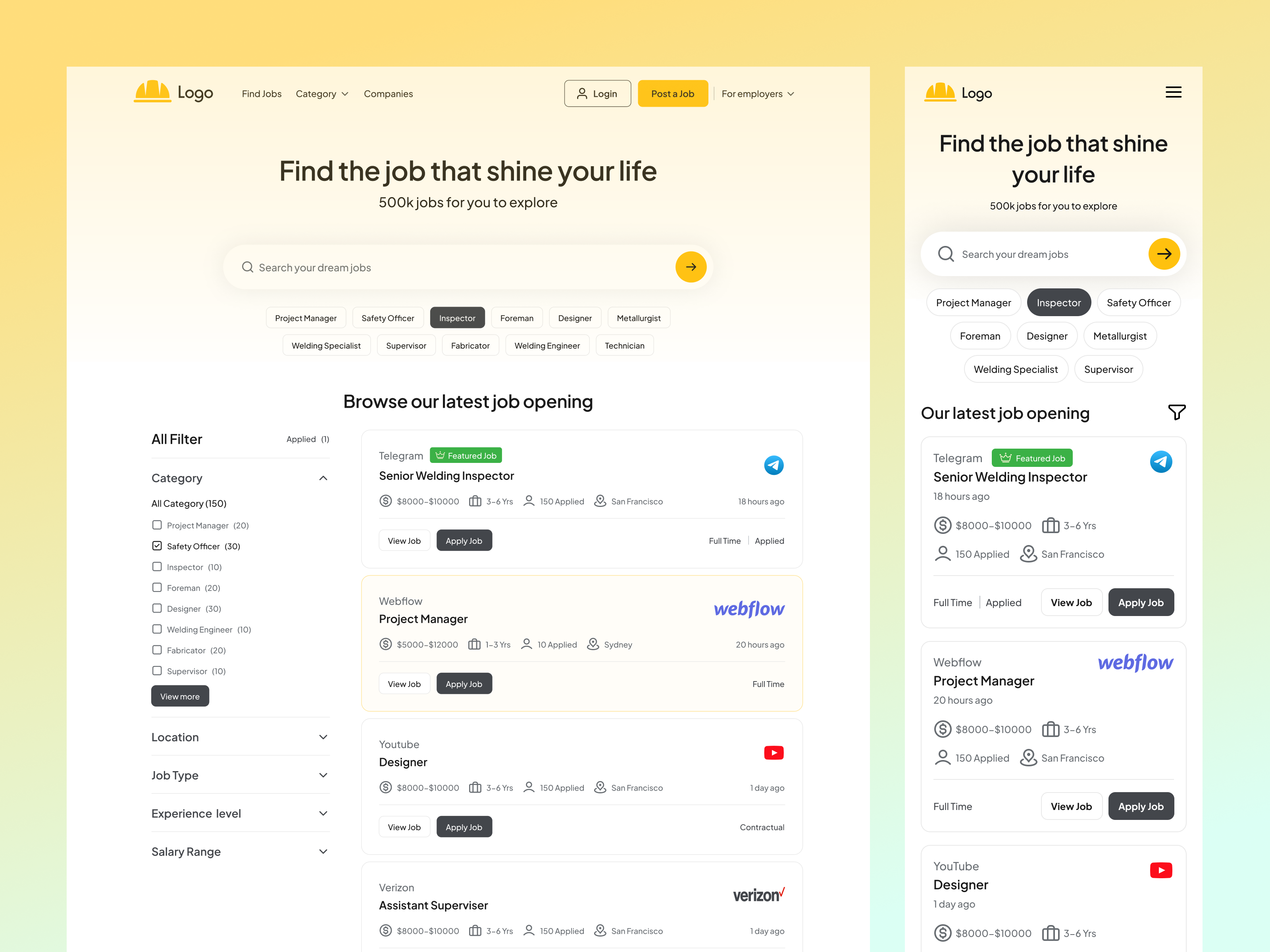 Example of Website Design