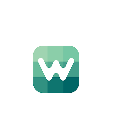 W Logo 3d branding graphic design logo ui