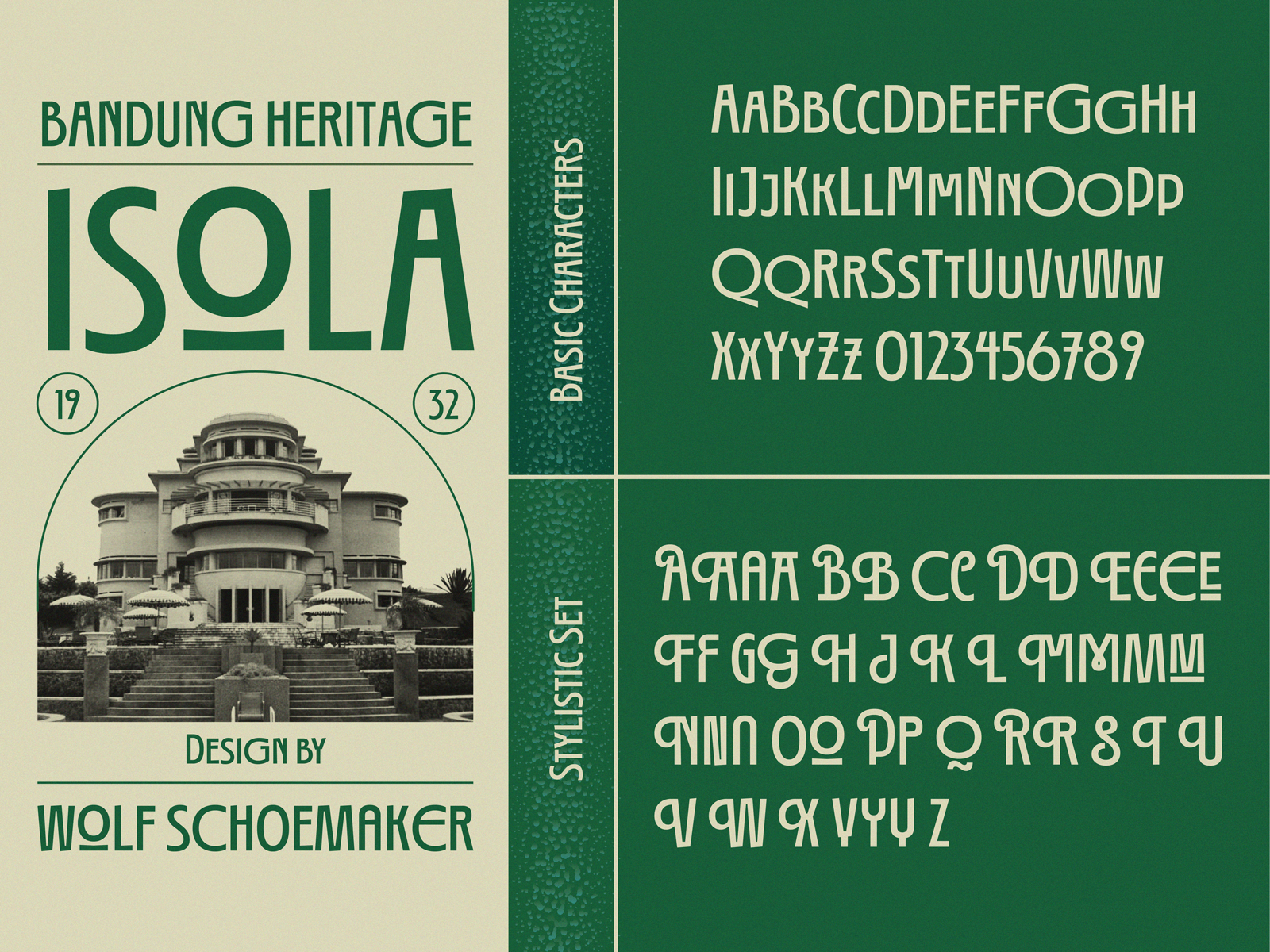 Example of Bespoke Custom Display Font