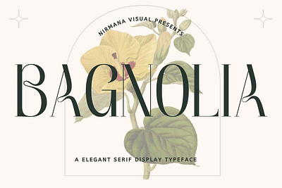 Bagnolia - Serif Display branding branding font classy elegant elegant font fashion headline hipster hipster font ligature ligatures logo logo type magazine poster quote font retro serif unique font vintage