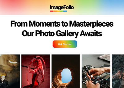 ImageFolio UI/UX