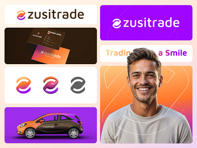 Zusitrade logo brand guidelines brand identity branding creative crypto crypto logo design letter logo logo logo design logo designer logo logo logo trends modern modern logo trade trading trading logo z logo