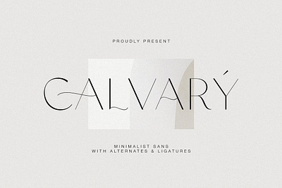 Calvary - Luxury Light Sans attractive branding classic classy display fonts elegant elegant fonts fancy fonts fashion fashion fonts fashionable feminine logo magazine masculine modern fonts sans fonts wedding wedding fonts women