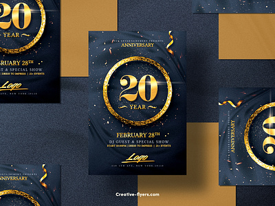 Birthday Flyer Invitation aniversario anniversary bday birthday flyer birthday flyer invitation birthday template creativeflyers elegant flyer flyer design flyer templates graphicdesign invitation design invites