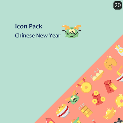 Chinese new year icon pack chinese dragon icon new year