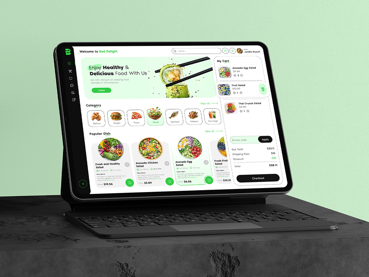 Salad Ordering designs, themes, templates and downloadable graphic ...