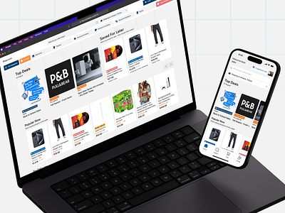 E-commerce Web Application clean configuration design e commerce ecommerce landing page modern navigation product details search shopping ui web web design