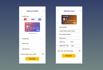 Credit card Checkout - #002 graphic design icon design typography ui design ux design