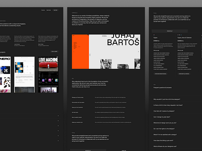 Dusk — Astro JS & Tailwind CSS agency astrojs dark theme darkmode studio tailwindcss template tialwind