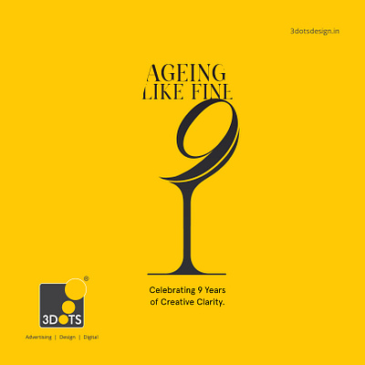 Ageing like Fine branding graphic design