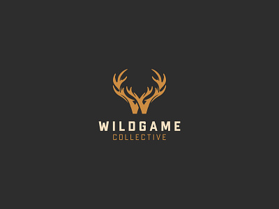 Wildgame Collective Logo Design(Unused Concept) animal logo antlers logo branding clothing brand deer logo design game logo graphic design graphicsdesign hunting brand hunting logo illustration logo logo design logodesign mascot logo w letter logo wild game