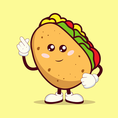 Mascot POTATO adobe illustrator branding cartoon colorfull cute graphic design illustration mascot potato vegetables