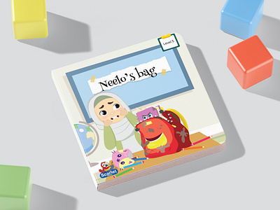 Neelo's Bag Children's Story Book book design character design children illustration childrens book digital art educational graphic design reader storytelling