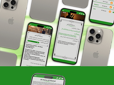 Quran Pak For You alquran application design islam islamic app mobile app ui modern muslim muslim app prayer reminder qibla finder quran app quran app ui quran pak ramadan ramadhan tasbeeh app ui zakat app