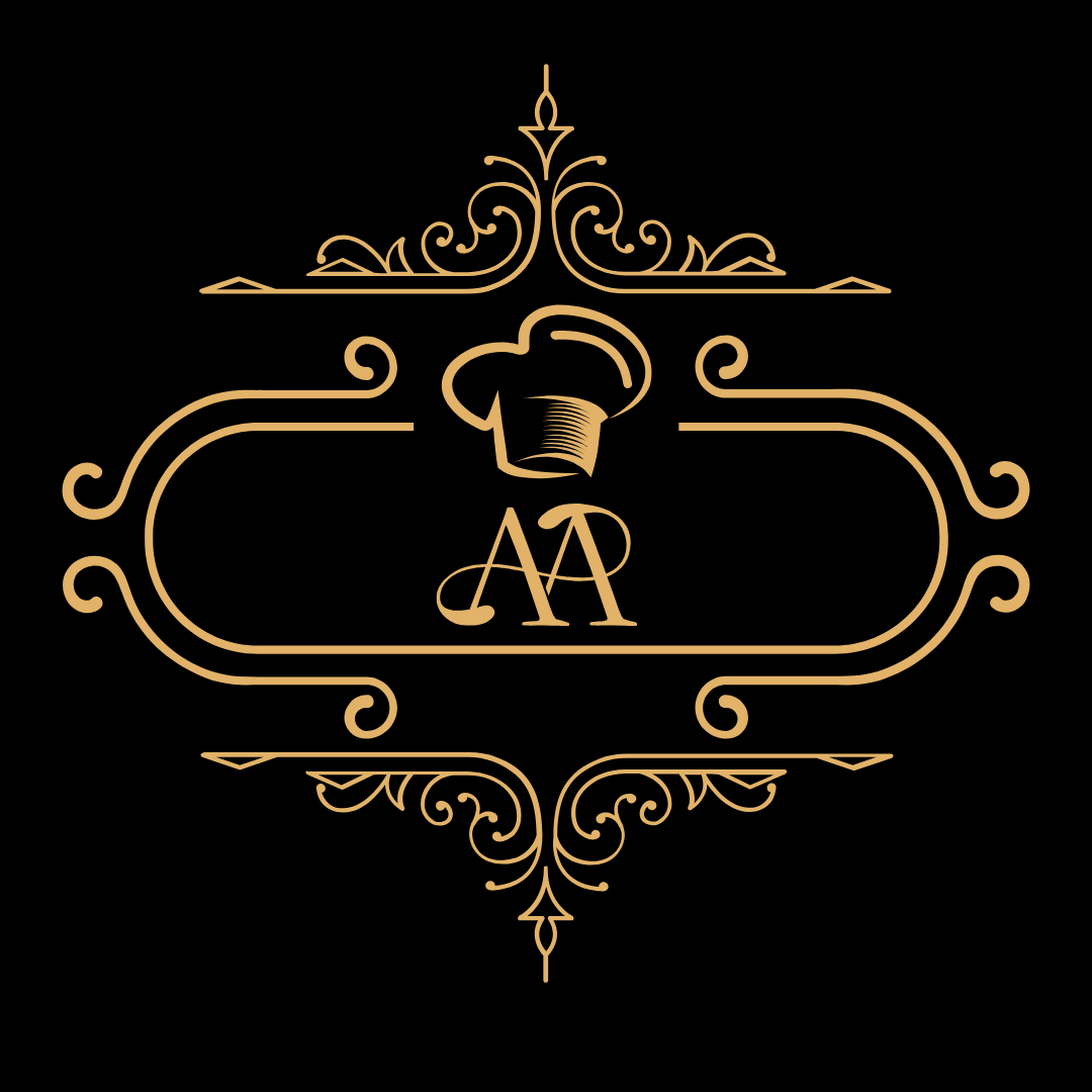 Allan & Ariane’s restaurant logos graphic design illustration logo logo design