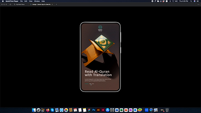 Islamic App Prototype animation app ui design islam islamic islamic app learn quran learn salat quran app quran application read quran ui uiux for islam.