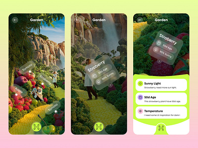 AI Powered Garden Scanner ai ai asistance ai chatbot ai garden assistance ai powered garden scanner ai rebort ai scanner ai scanner app animation app branding design flower garden app fruit garden app garden protection app gardening app graphic design illustration mobile app scanner app