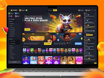 Casino Design app betting casino casino ui casino web crypto gambling game game banner gaming igaming in house live live casino originals poker slot design slots telegram ui ux