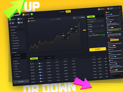 Up or Down app blockchain casino casino app casino online crypto crypto casino exchange gambling game igaming in house live casino poker poker room rollbit slot trading up or down web gambling