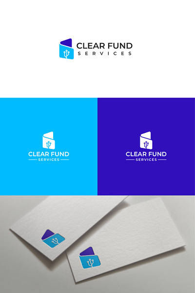 digital wallet logo design branding graphic design logo