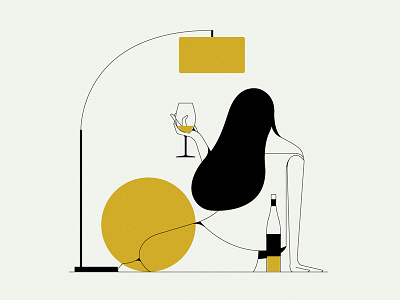 Wine not ? (PSE '24) animals branding character design editorial grain graphic design illustration