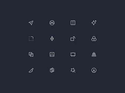 Sharp style icons icon icon design icon set icons mingcute sharp