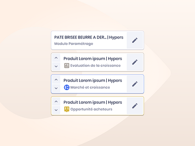 Dig-in analysis modules component edit icon ui