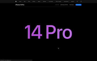 iPhone 14 Pro animation graphic design motion graphics