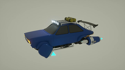 Vehicle Loop Test For Personal Project 3d animation graphic design motion graphics