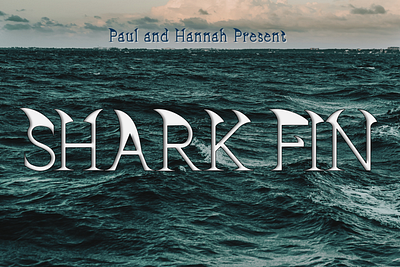 SHARK FIN font animal cartoon creative cute fin fish font font design font style fontpack fonts graphic design handwriting handwritten lettering modern motion graphics script shark shark fin