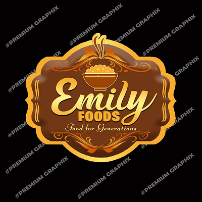 Emily Branding Design - Main Logo branding graphic design logo