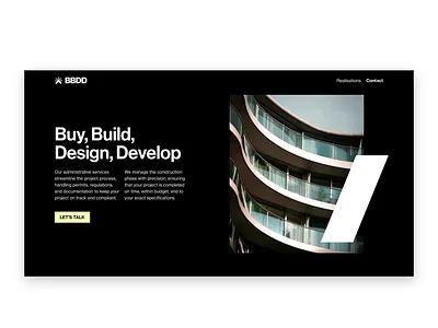 Project Development Home Page branding graphic design landing page ui web design webdesign website website design