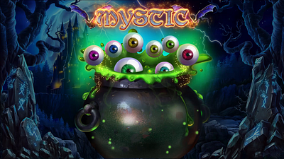 Motion design of the Bonus Round for the online game "Mystic" animation casino casinogames casinoslots gambling game art gameartist gaming illustration onlineslots saleslots slot slot design slot machine slotgameanimation slotgames slotmakers slotopaint.com