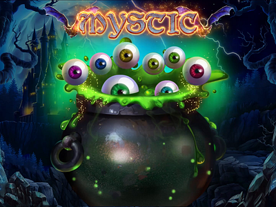 Motion design of the Bonus Round for the online game "Mystic" animation casino casinogames casinoslots gambling game art gameartist gaming illustration onlineslots saleslots slot slot design slot machine slotgameanimation slotgames slotmakers slotopaint.com