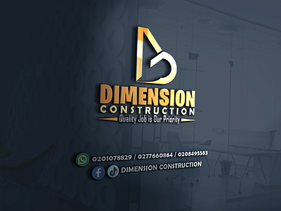 Construction Logo Design branding graphic design logo