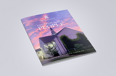 Holy Trinity Church 2023 Stewardship Brochure angel oak creative branding church collateral graphic design ministry nonprofits