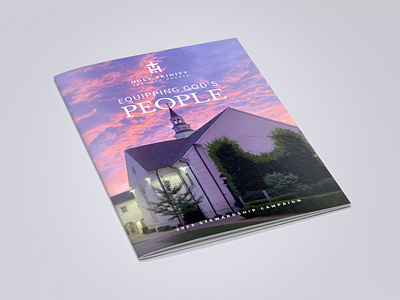 Holy Trinity Church 2023 Stewardship Brochure angel oak creative branding church collateral graphic design ministry nonprofits