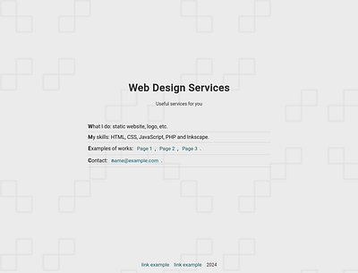 Web Design Services Template css html landing page screenshot services template ui web design website