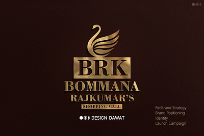 BRK BOMMANA RAJKUMAR'S BY DESIGN DAWAT branding designdawat graphic design logo motion graphics srinivasdawat