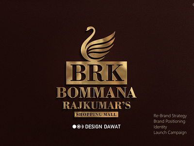 BRK BOMMANA RAJKUMAR'S BY DESIGN DAWAT branding designdawat graphic design logo motion graphics srinivasdawat