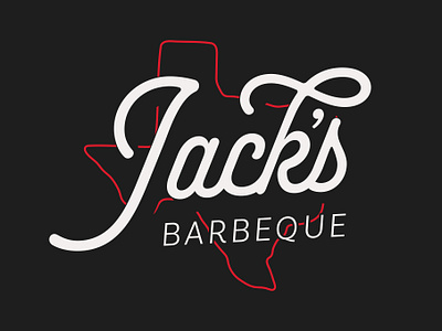 Jack's Barbeque barbecue barbeque bbq bbq branding branding graphic design identity jacks logo restaurant