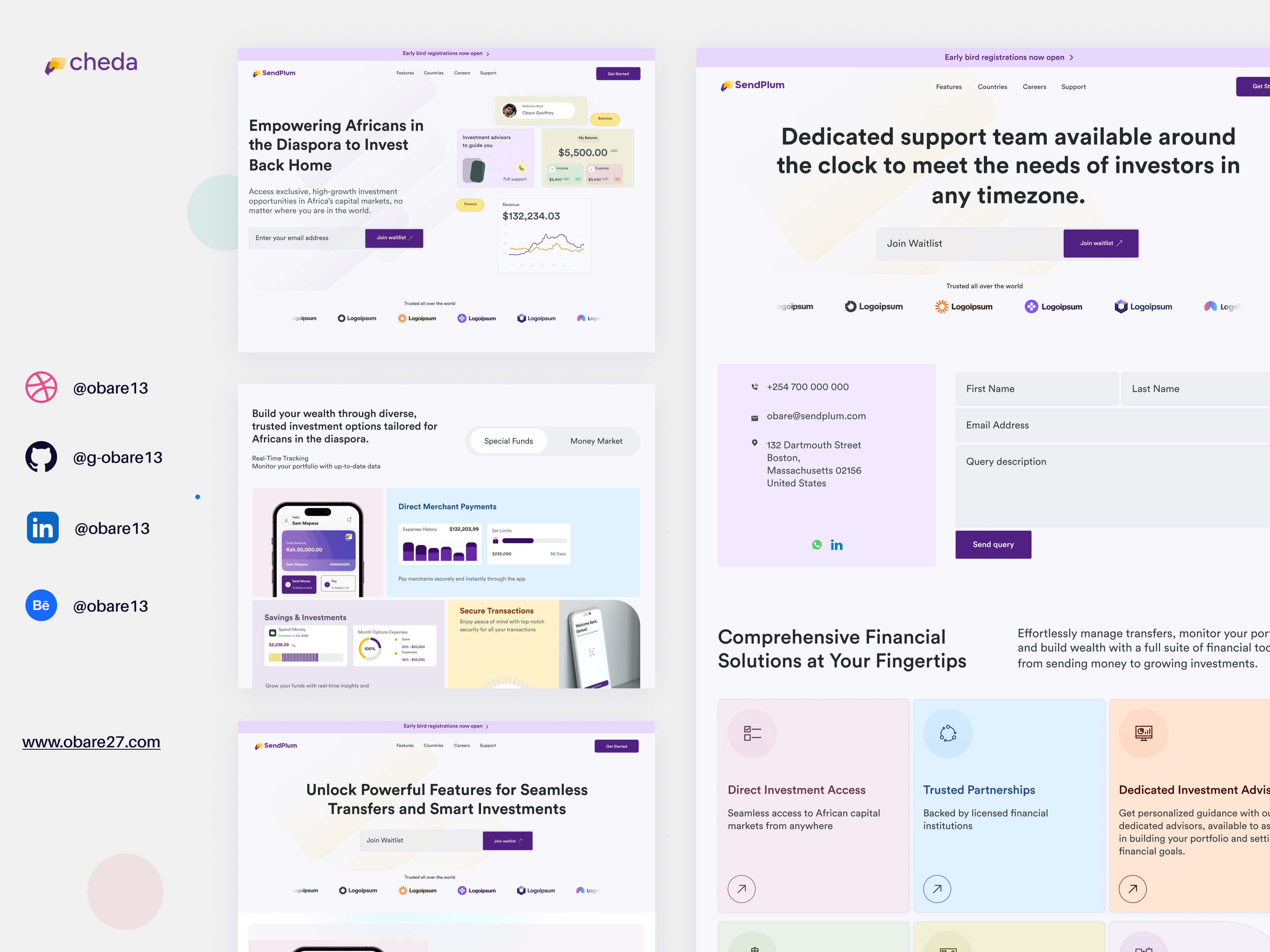 Sendplum revamp app banking payments digitalbanking figma finance financialservices financialtechnology fintech illustration logo mobile mobile app mobile app design mobile design mobile ui payments receive money send money ui ux