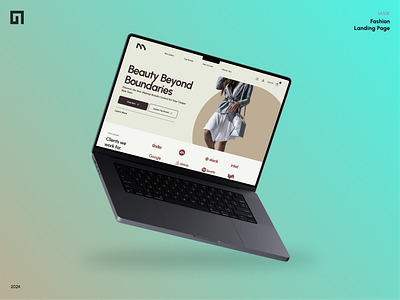 Modern Fashion Landing Page | UI/UX fashion figma landing page ui ui design uiux user experience user interface ux design web design