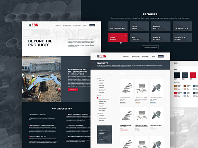 Kent Foundation Rescue Supply agency concrete construction design development grand rapids michigan palette ui web design website