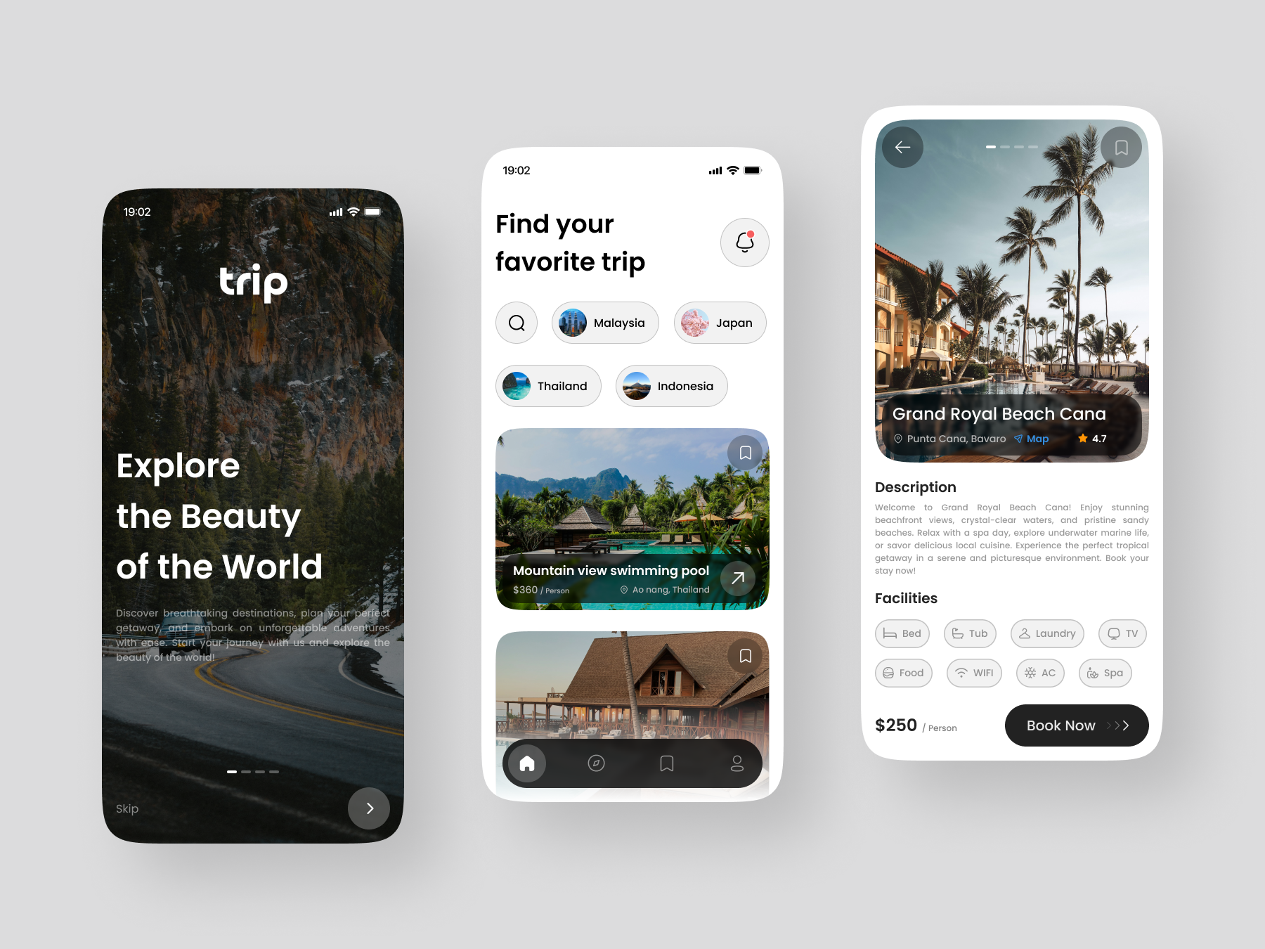 Example of Mobile App UI/UX Design